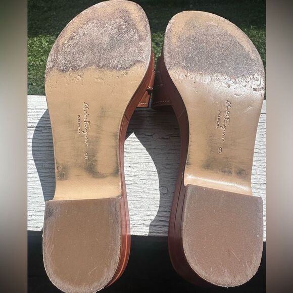 Ferragamo Slip On Sandals Size 40 / 9 - Picture 4 of 8